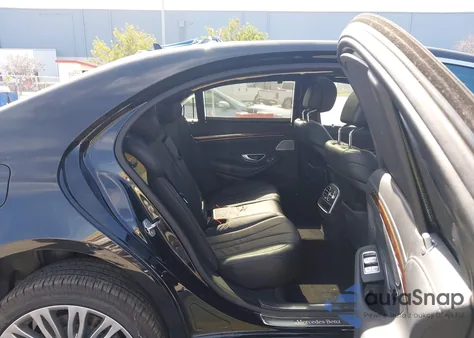 2015 Mercedes-Benz S 550 Plug-In Hybrid из США, поврежденный, VIN WDDUG6DB7FA191243